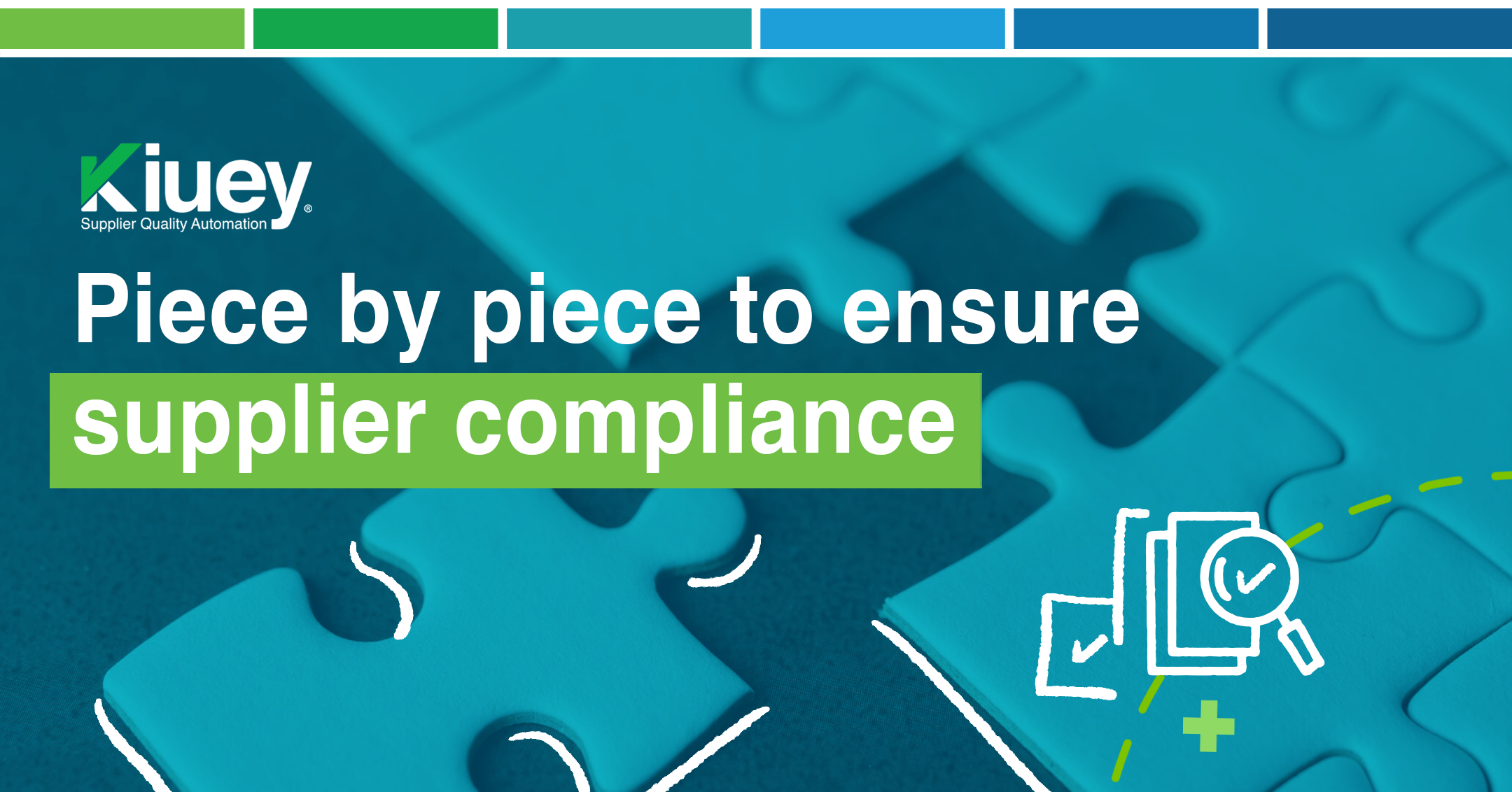 How to ensure supplier compliance, piece by piece