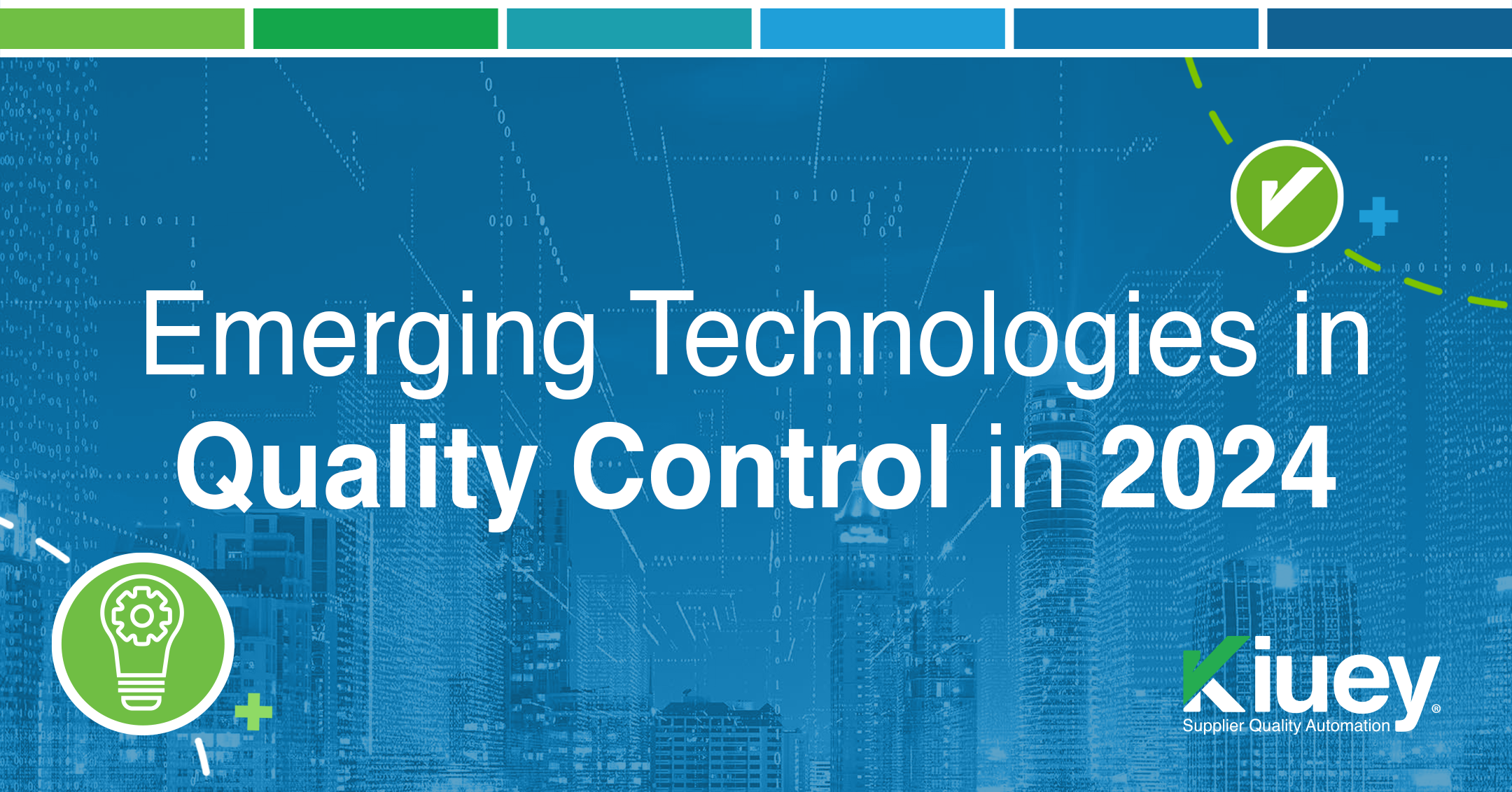 Emerging technologies in Quality Control in 2024